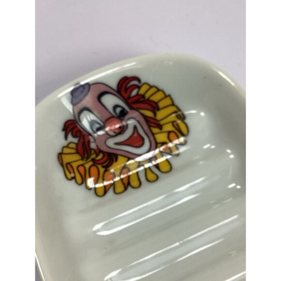 Liette international Clown Soap Dish Porcelain Hand Painted USA Made - Picture 3 of 7